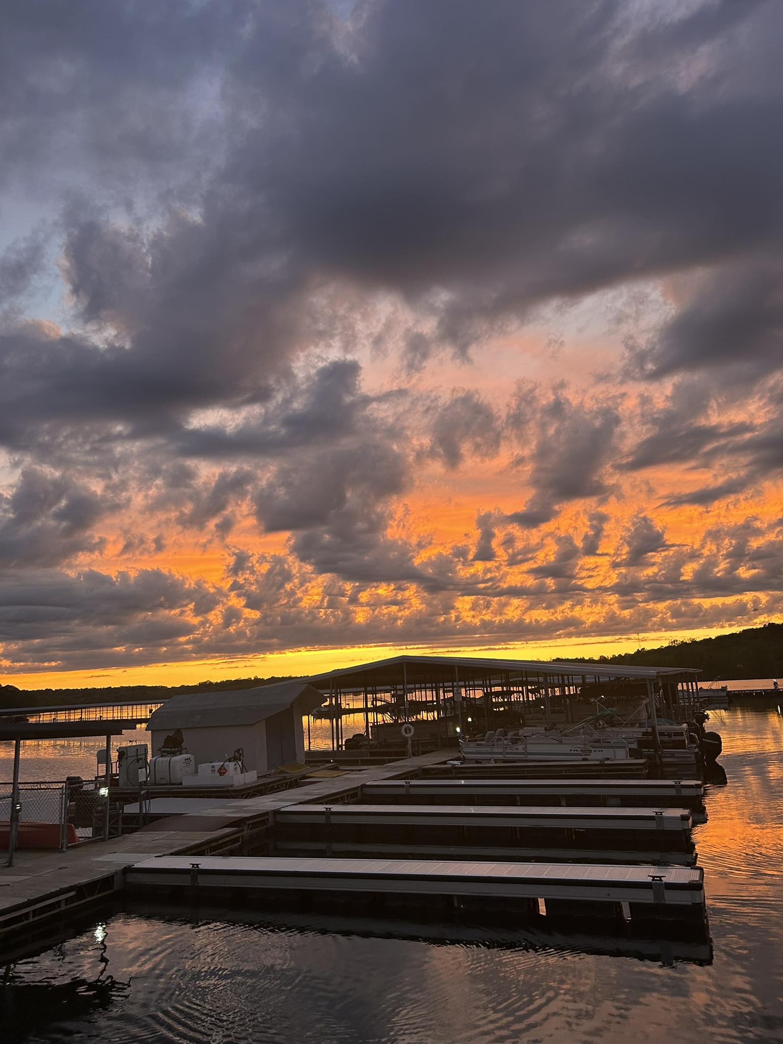 The Narrows Marina sunset